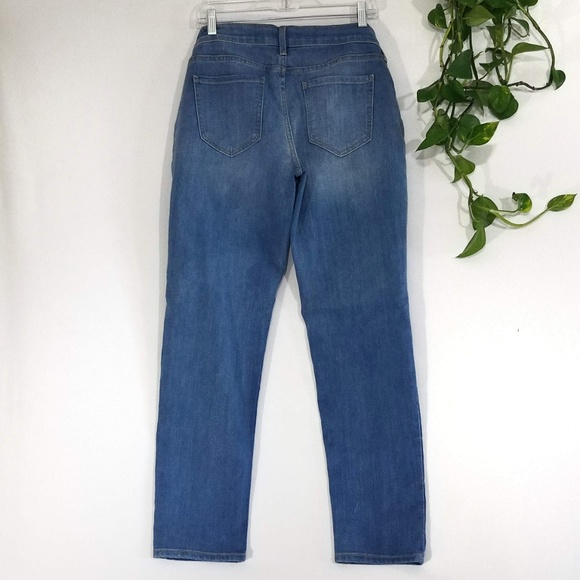 ~~SOLD~~ Old Navy Boyfriend Patchwork Jeans Sz 10 - Picture 5 of 8